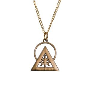 ANTIQUE BRONZE ILLUMINATI TALISMAN